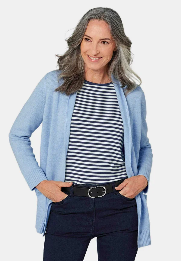 Strickjacke - light blue