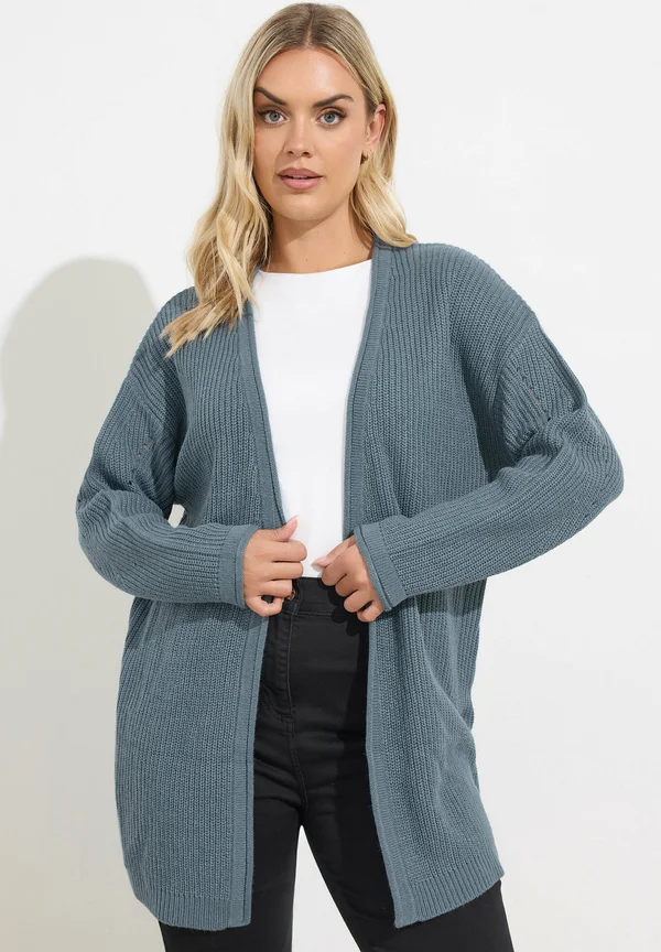 Strickjacke - light blue