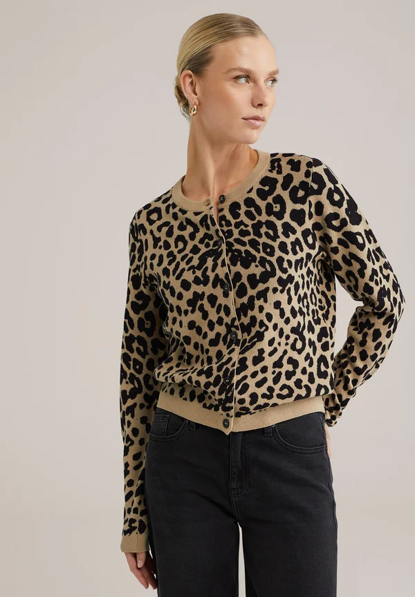 Strickjacke - light brown