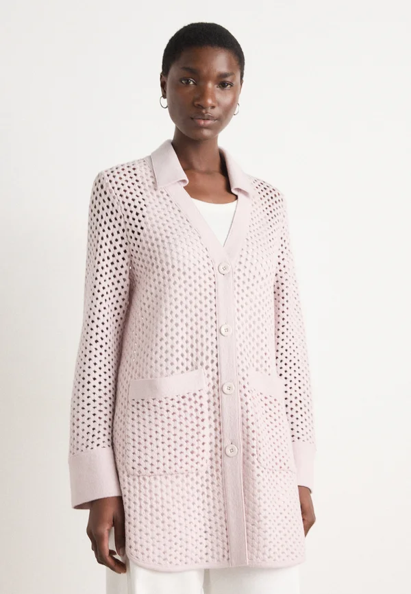 Strickjacke - light desert taupe