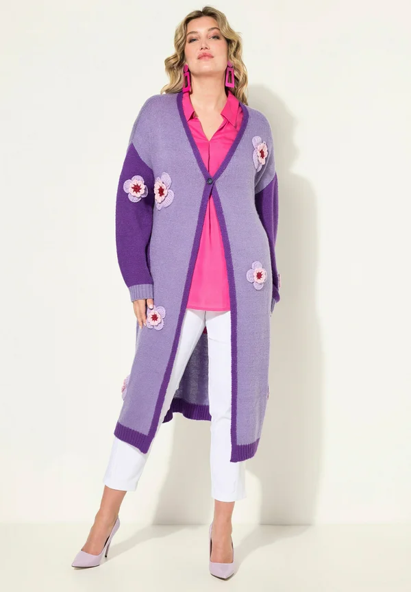 Strickjacke - lilac violet