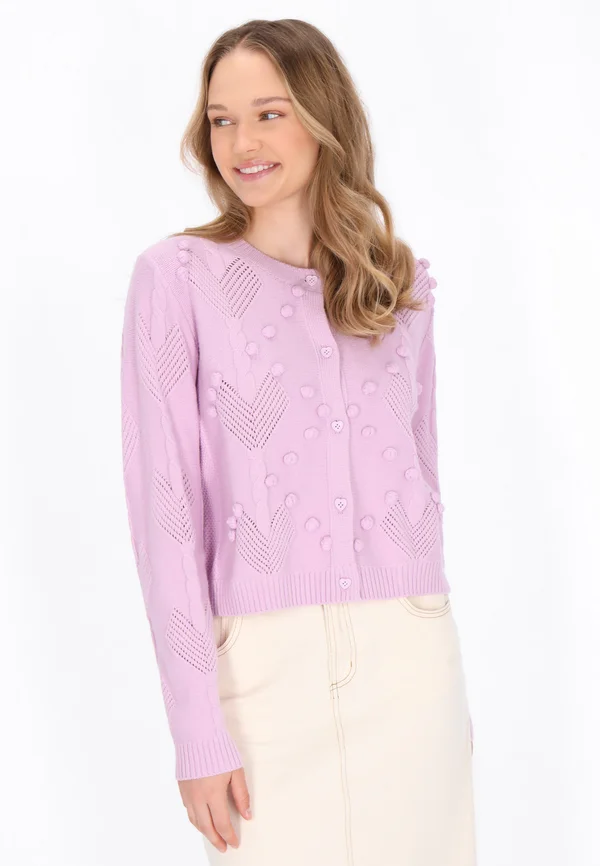 Strickjacke - lilac