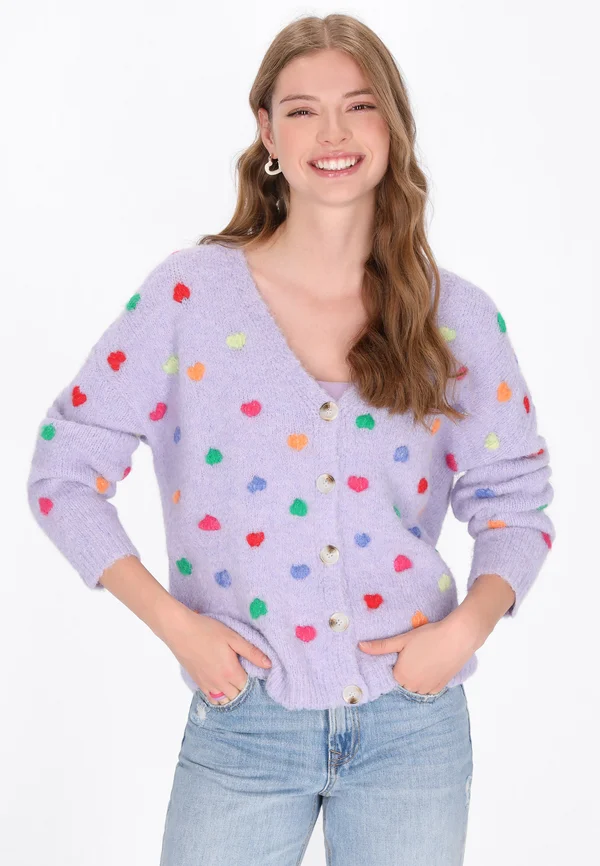 Strickjacke - lilac