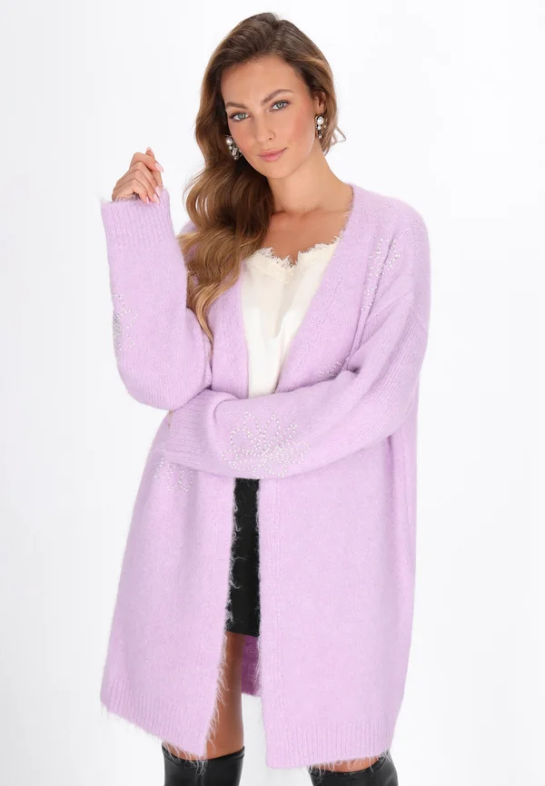 Strickjacke - lilac