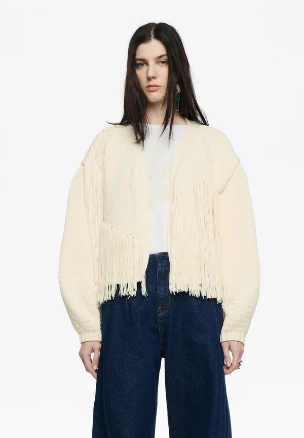 Strickjacke - marfil