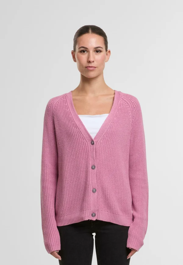 Strickjacke - mauve rose