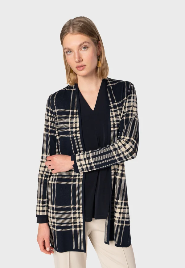 Strickjacke - midnight blue