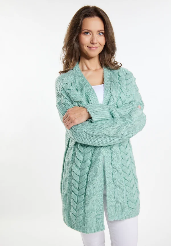 Strickjacke - mint