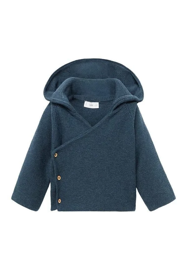 Strickjacke - mottled teal