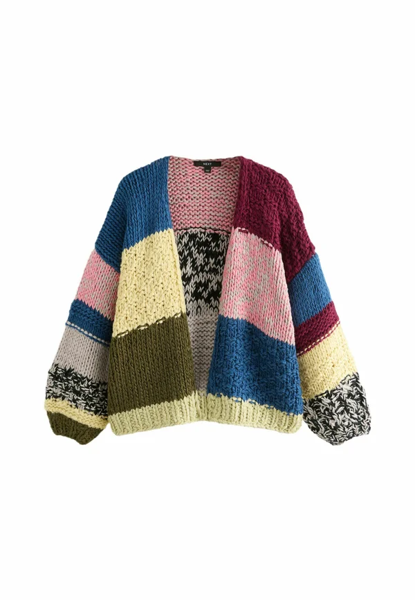 Strickjacke - multi patch