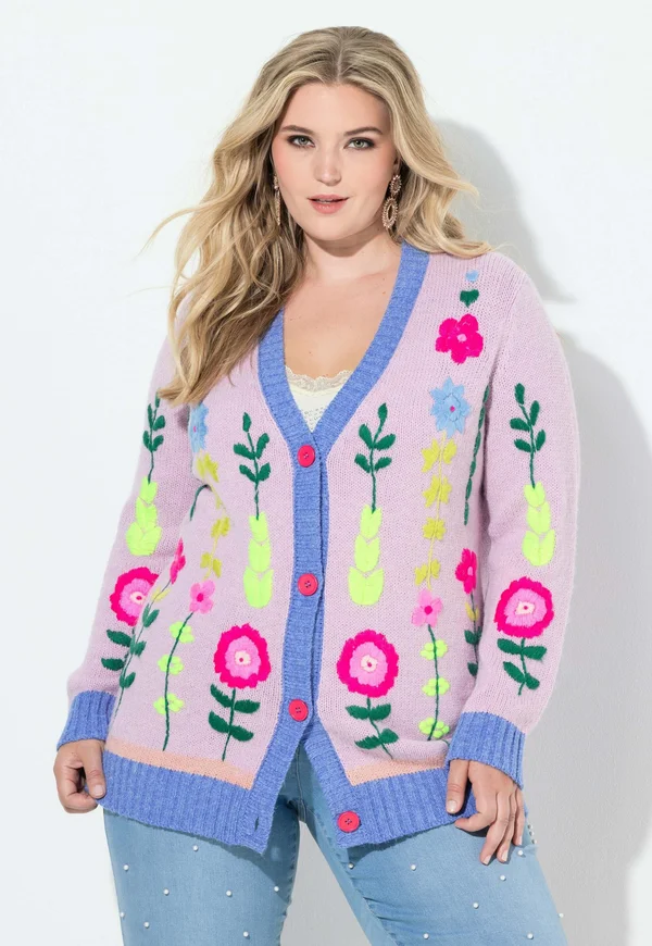 Strickjacke - multicolour