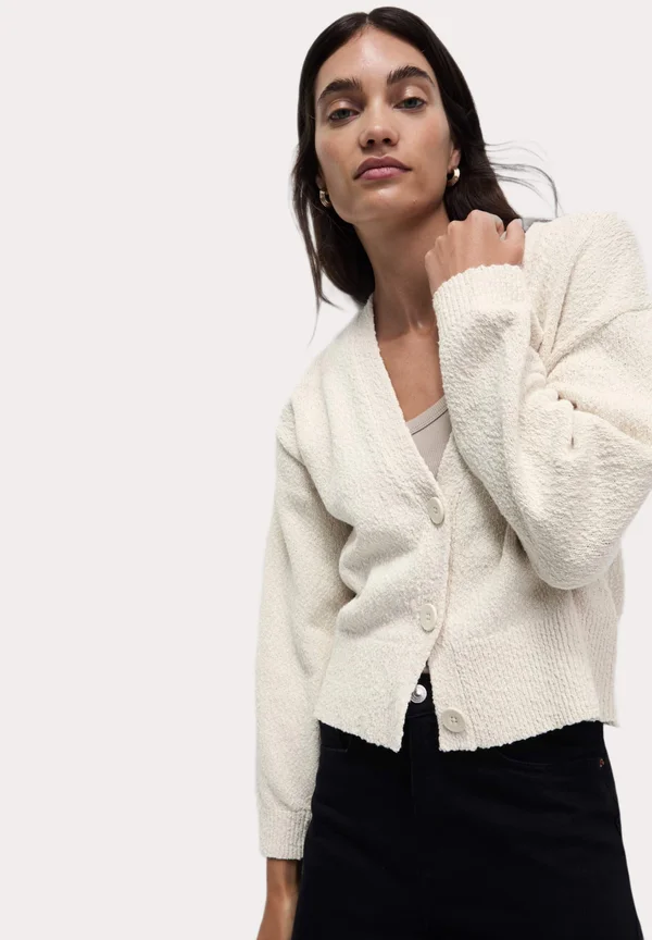 Strickjacke - natural