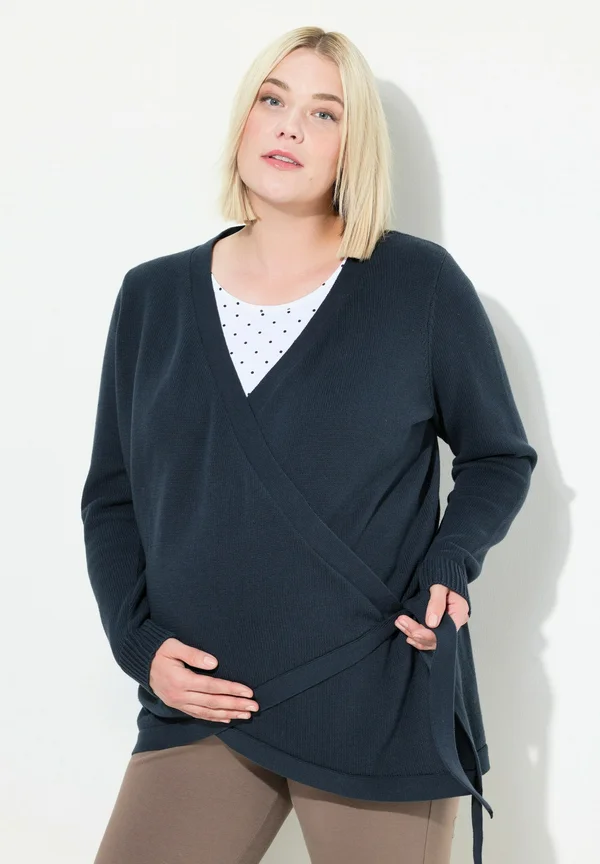 Strickjacke - navy blue