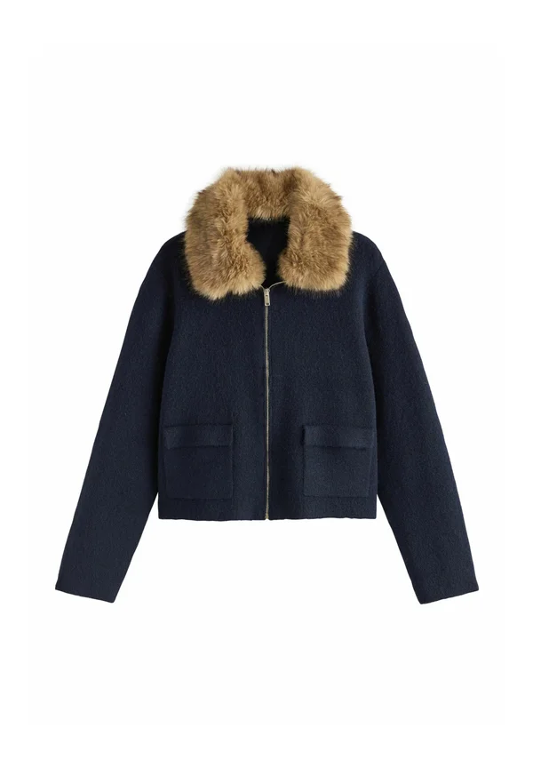 Strickjacke - navy blue