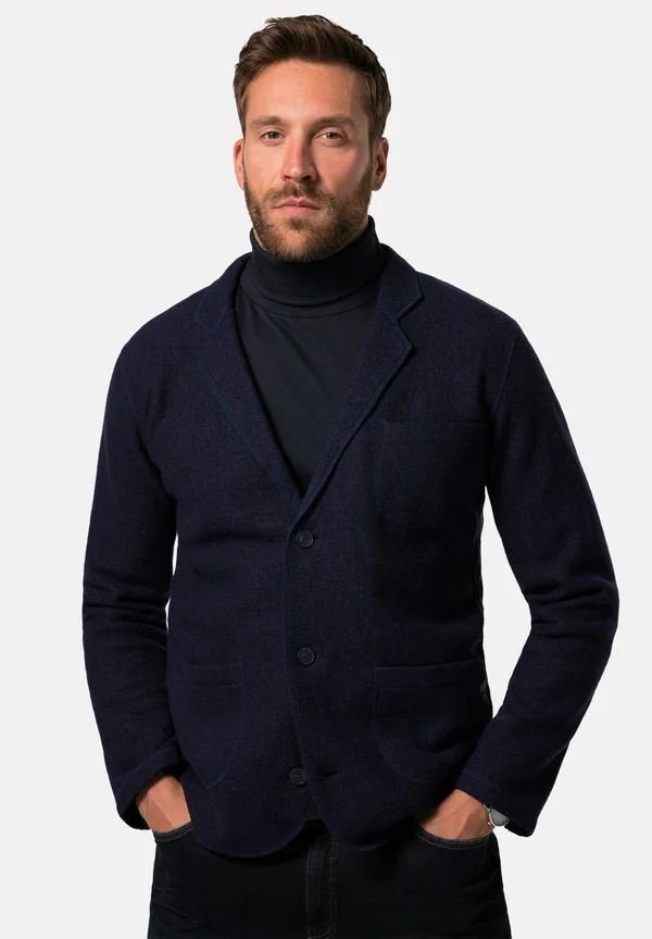 Strickjacke - navy blue