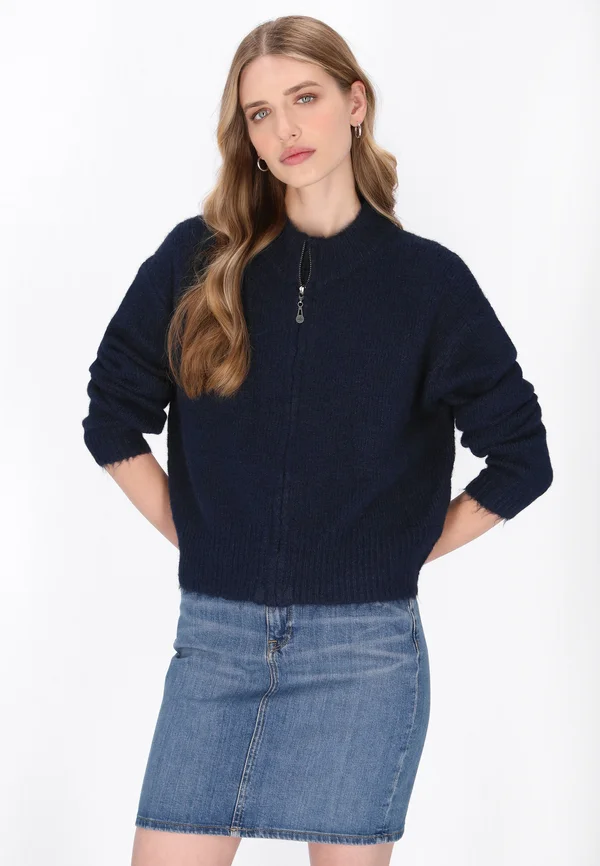 Strickjacke - navy