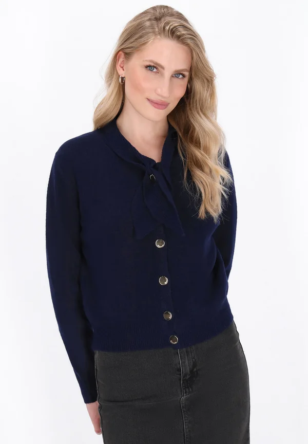 Strickjacke - navy