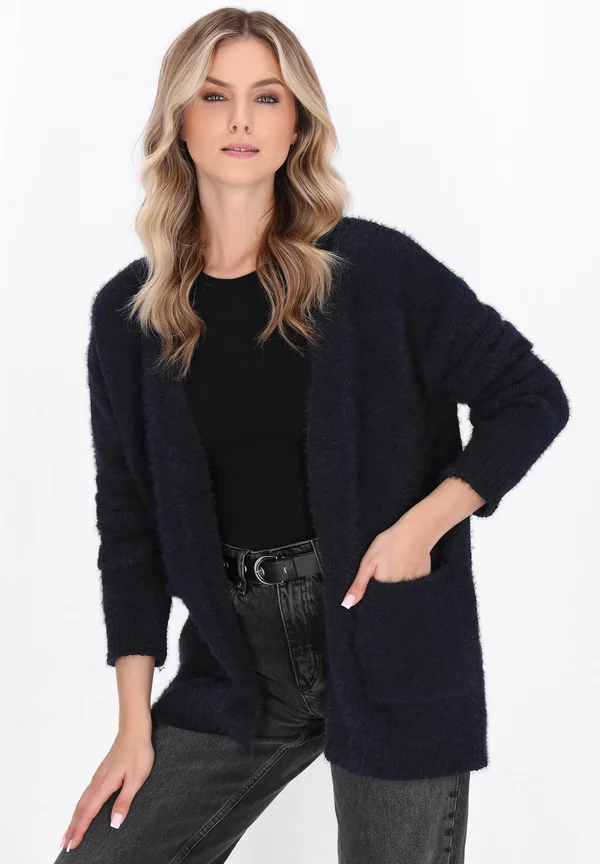 Strickjacke - navy
