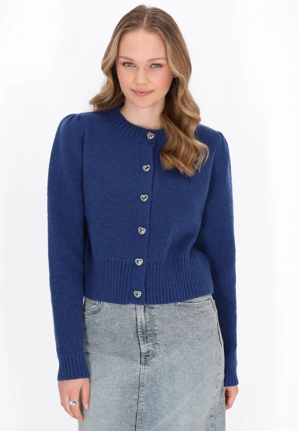 Strickjacke - navy