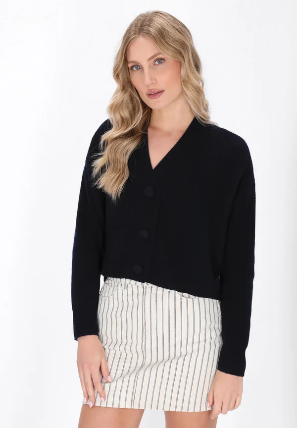 Strickjacke - navy