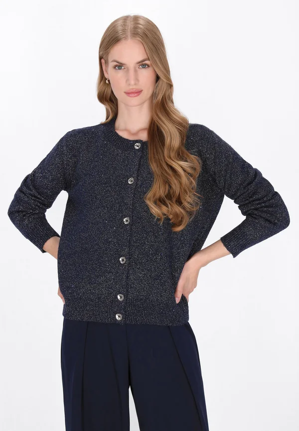 Strickjacke - navy