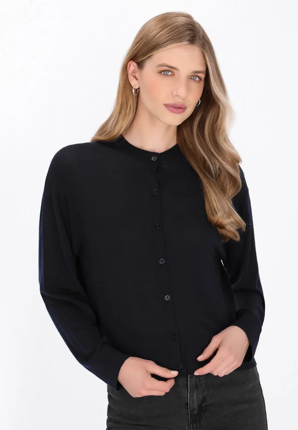 Strickjacke - navy