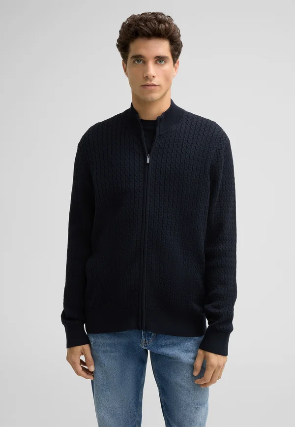 Strickjacke - navy