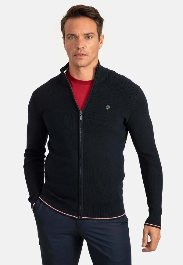 Strickjacke - navy