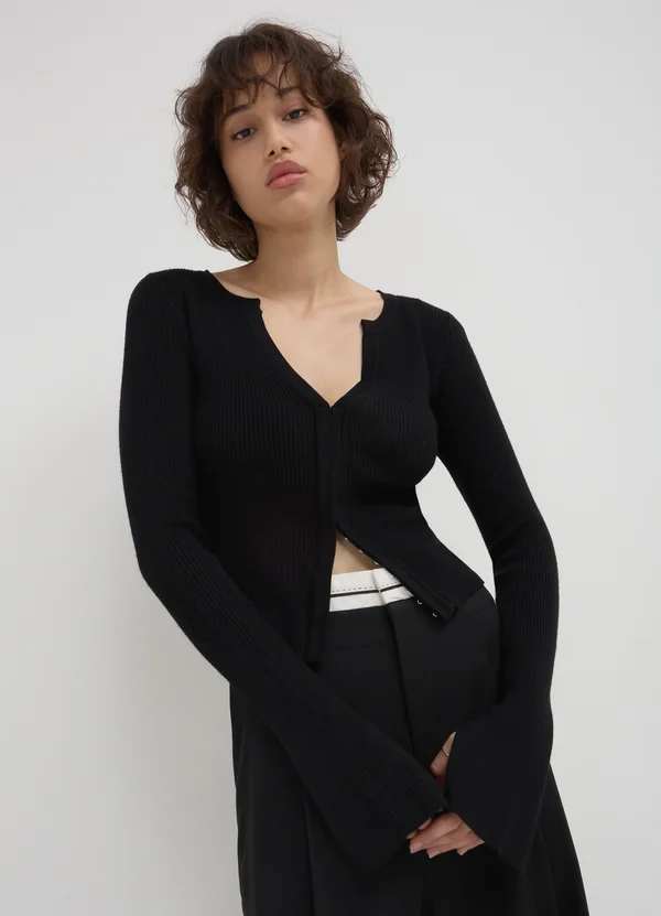 Strickjacke - nero