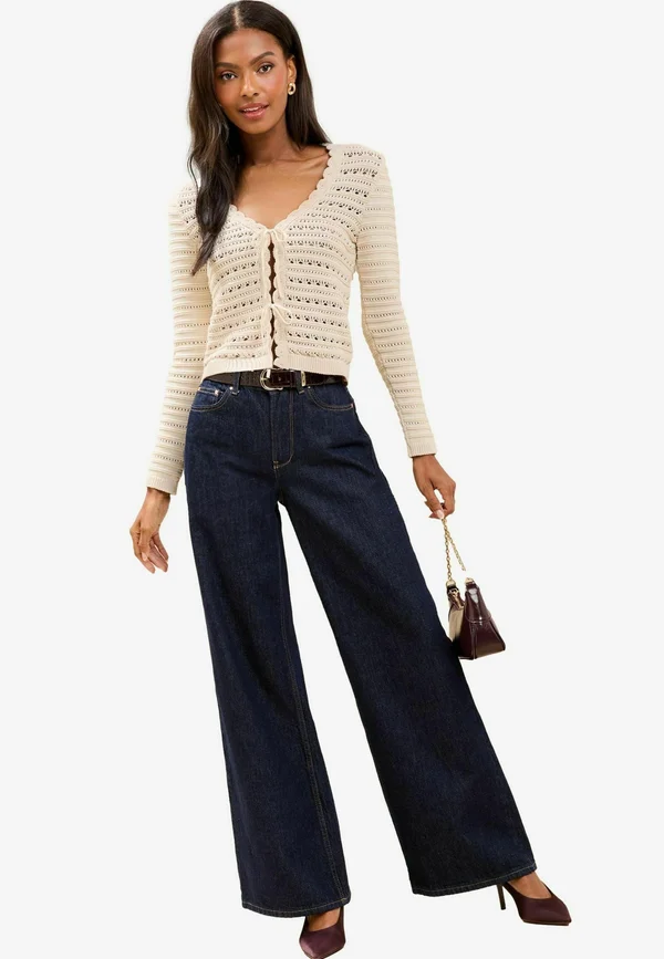 Strickjacke - neutral crochet