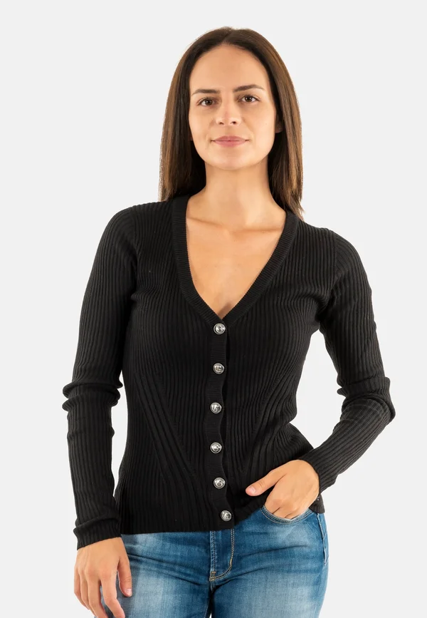 Strickjacke - noir