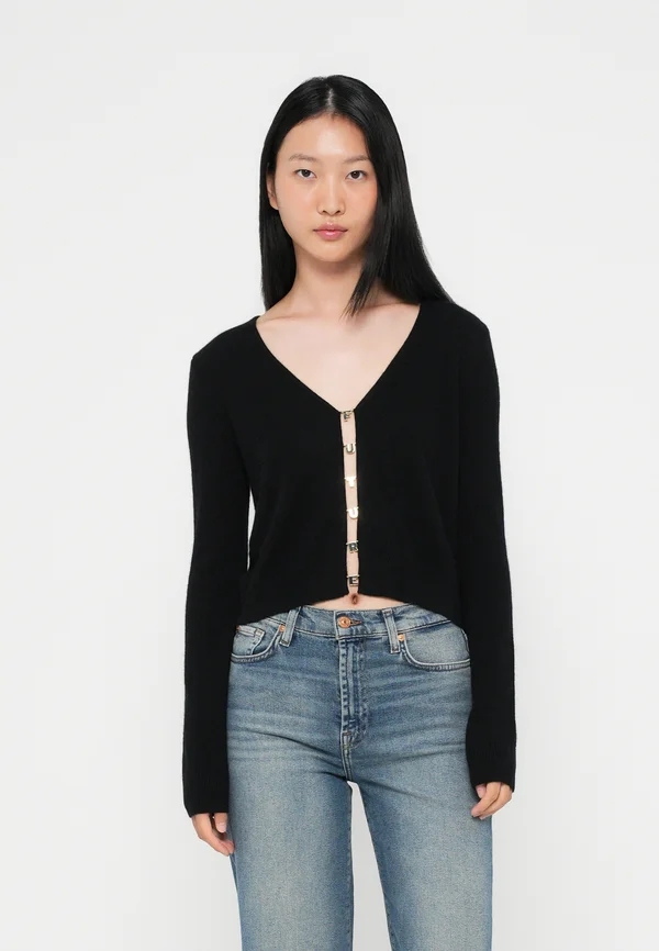 Strickjacke - noir