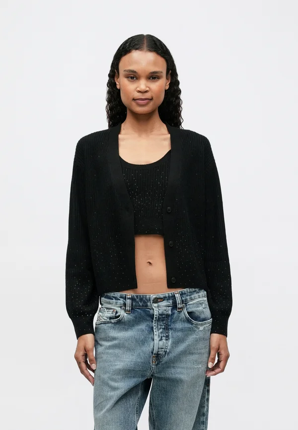 Strickjacke - noir