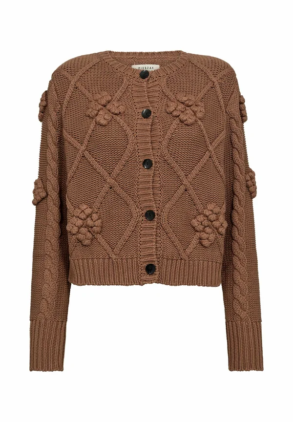 Strickjacke - nugget gold