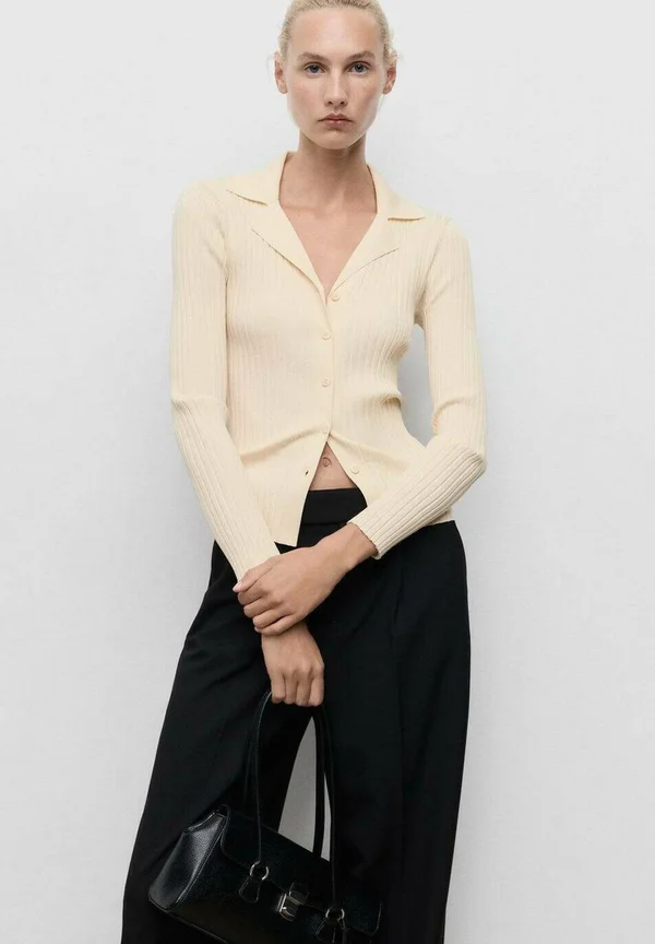 Strickjacke - off-white