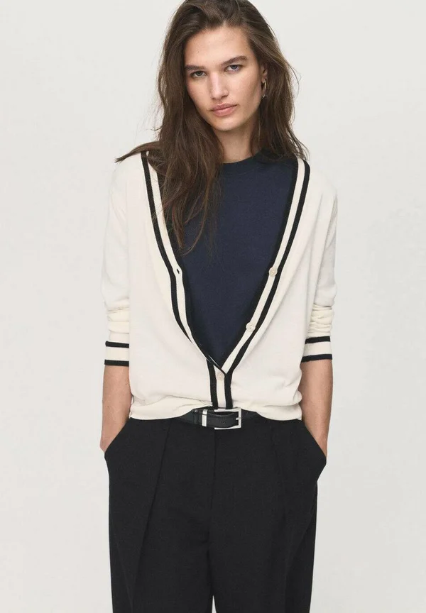 Strickjacke - off-white
