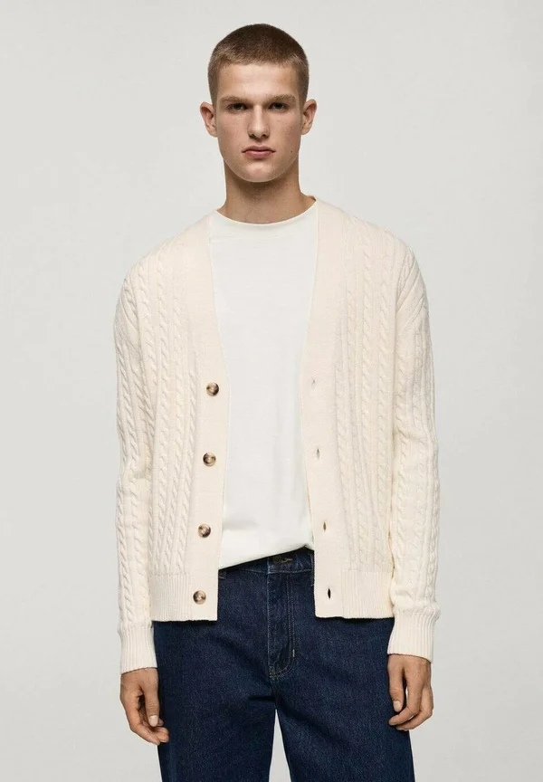 Strickjacke - off-white
