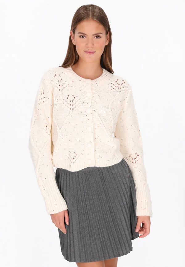 Strickjacke - offwhite multicolor