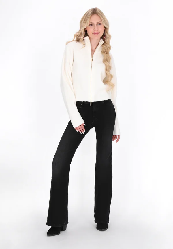 Strickjacke - offwhite