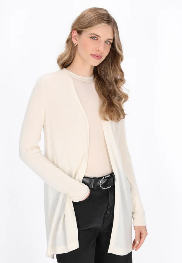 Strickjacke - offwhite