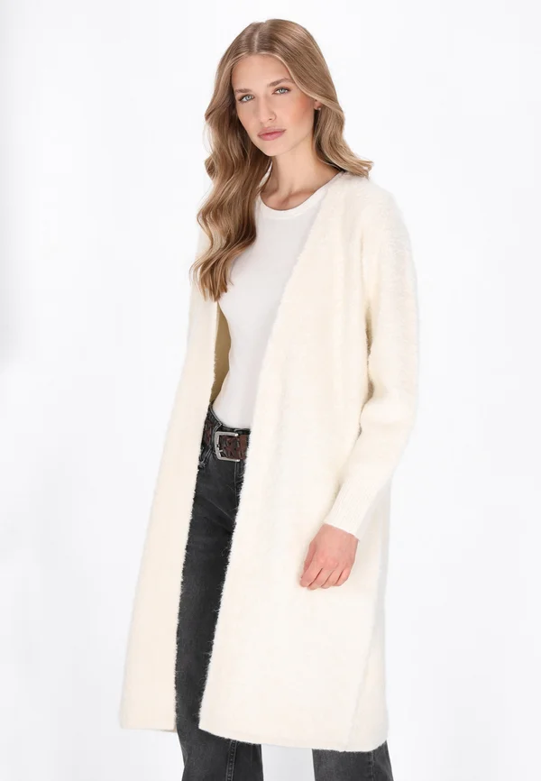 Strickjacke - offwhite