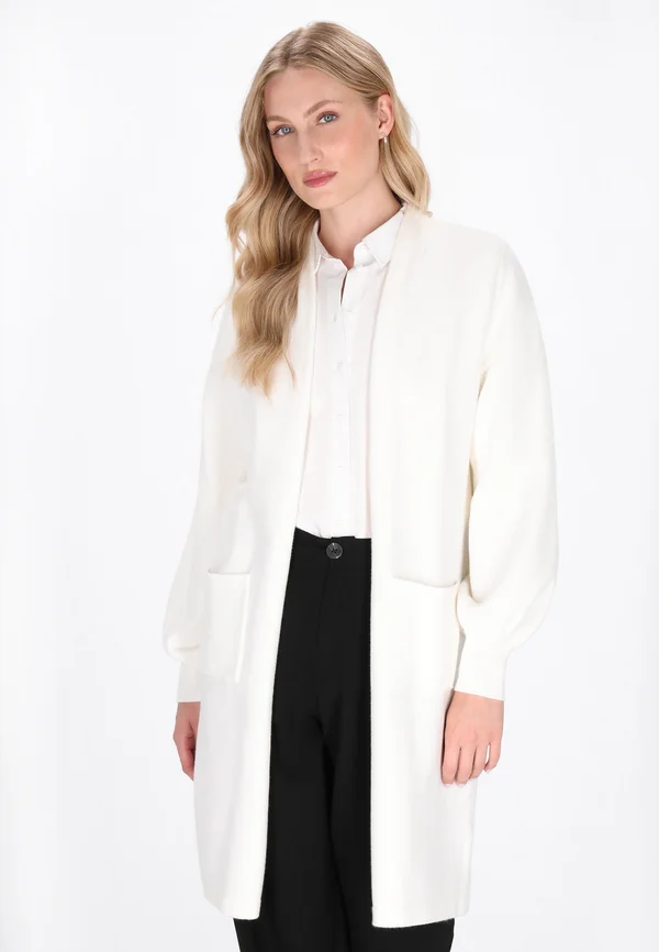 Strickjacke - offwhite