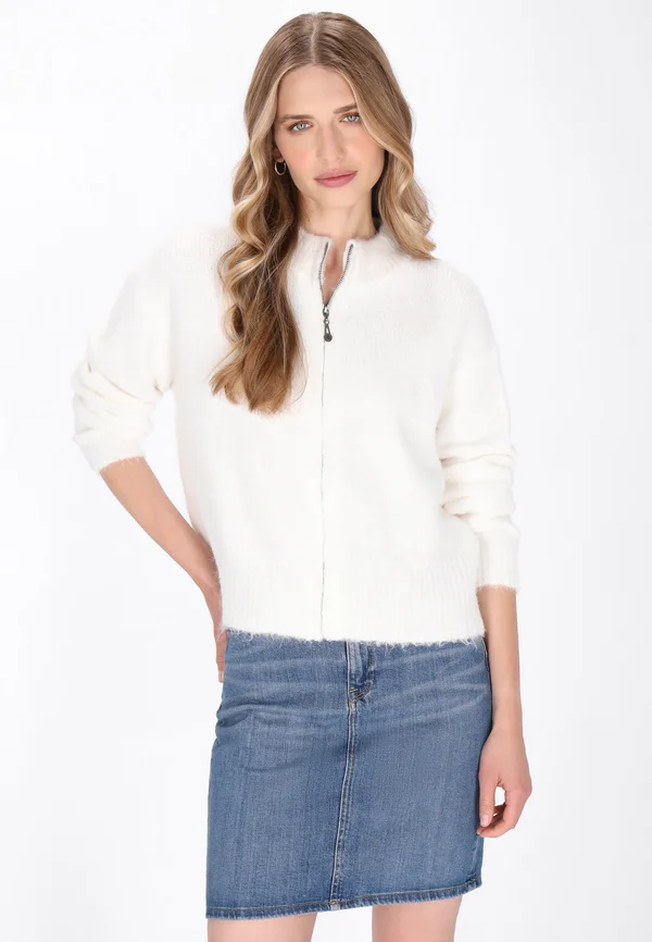 Strickjacke - offwhite