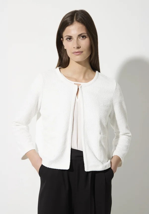 Strickjacke - offwhite