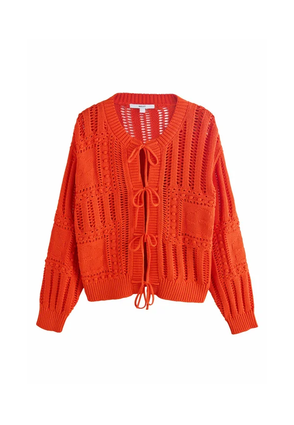 Strickjacke - orange red