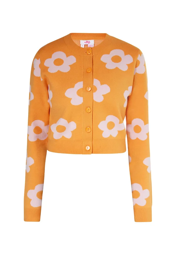 Strickjacke - orange