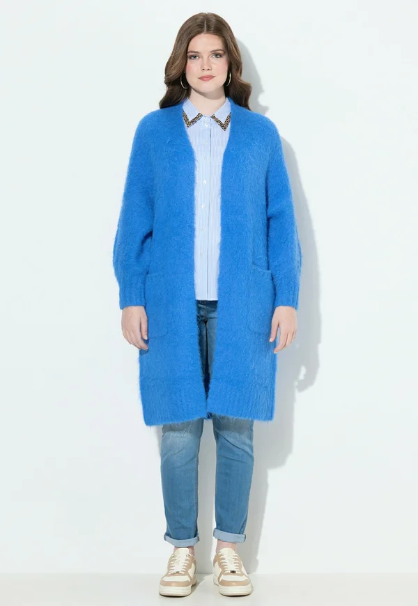 Strickjacke - pacific blue