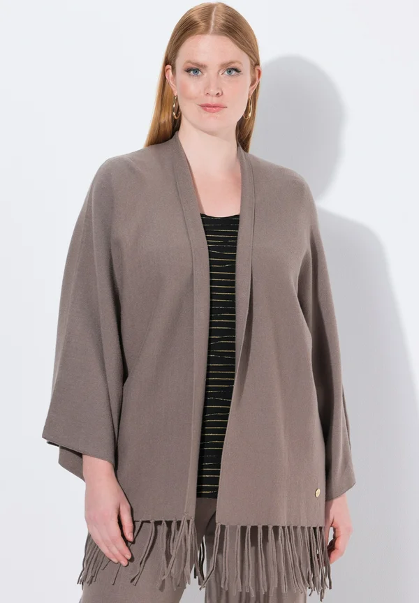 Strickjacke - pale brown