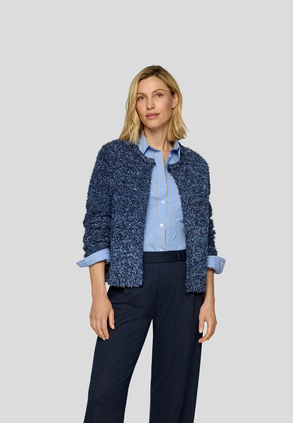 Strickjacke - pazifik