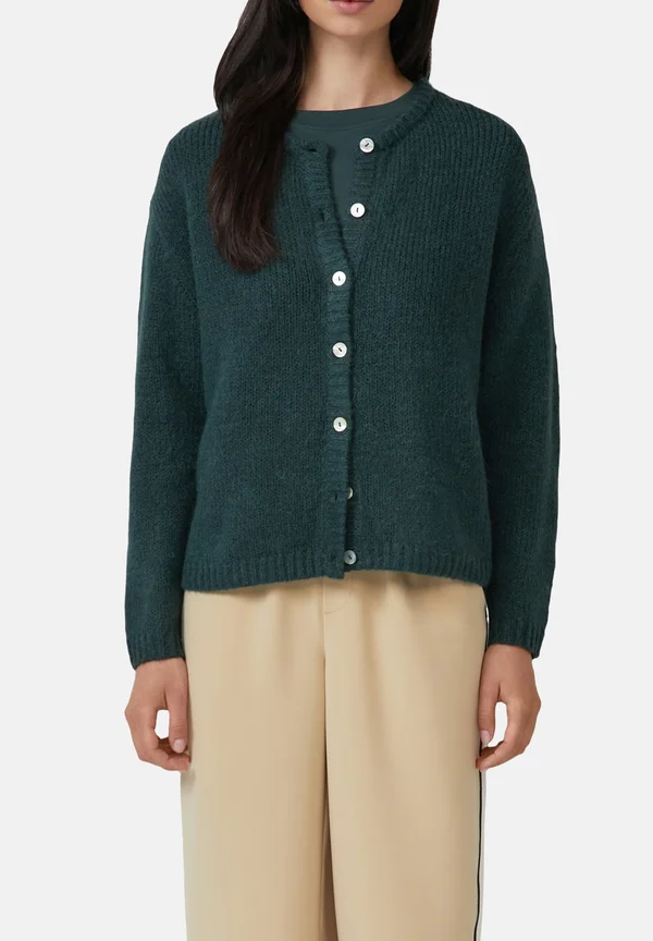 Strickjacke - petrol